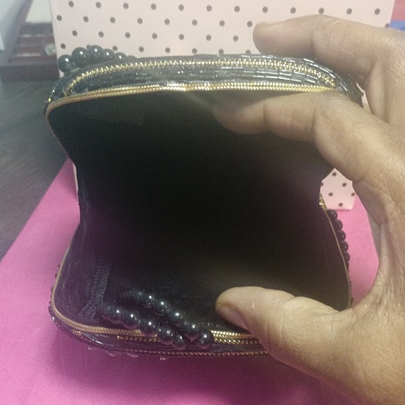 Vintage Custom clutch purse all hand beaded - Picture 2 of 4